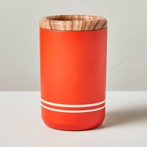 11oz Insulated Can & Bottle Cooler Red - Hearth & Hand with Magnolia